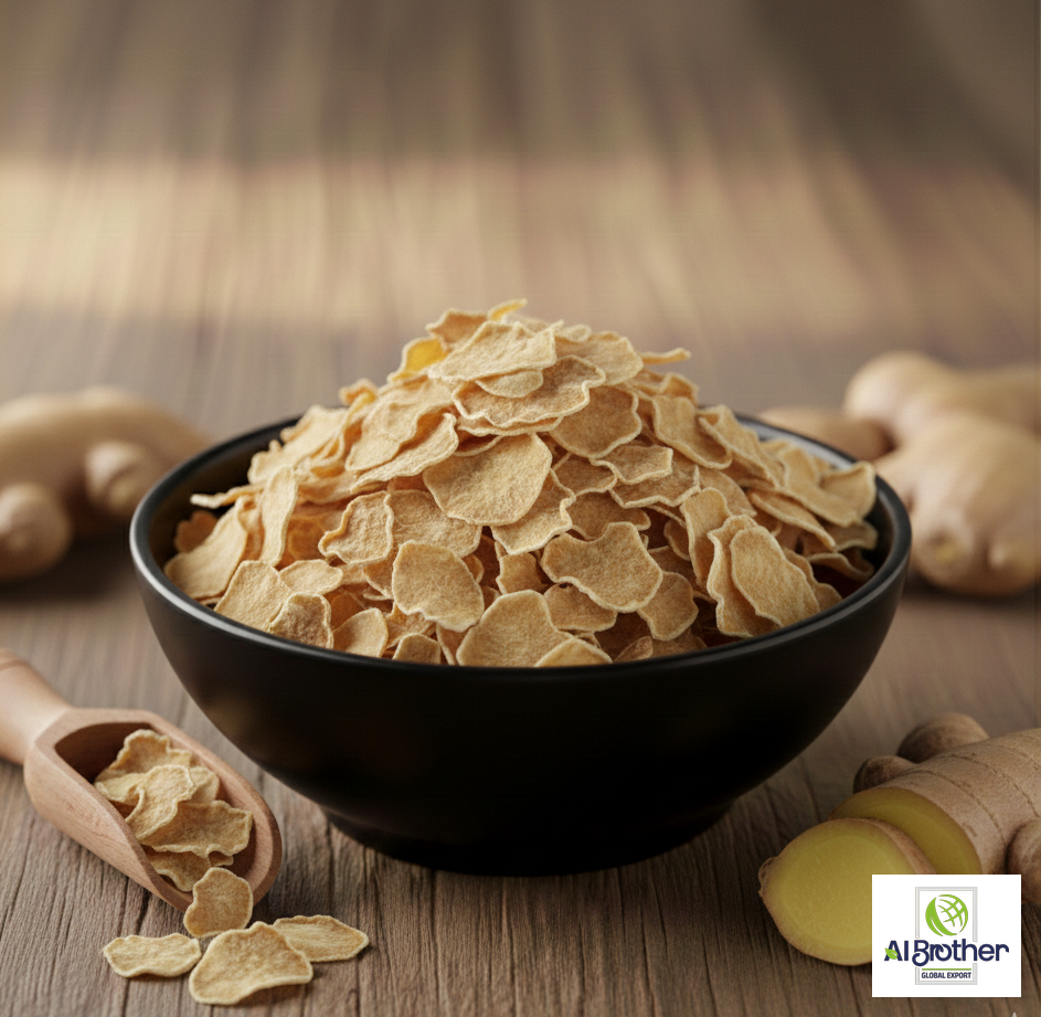 Ginger Flakes (Dehydrated) - Spices